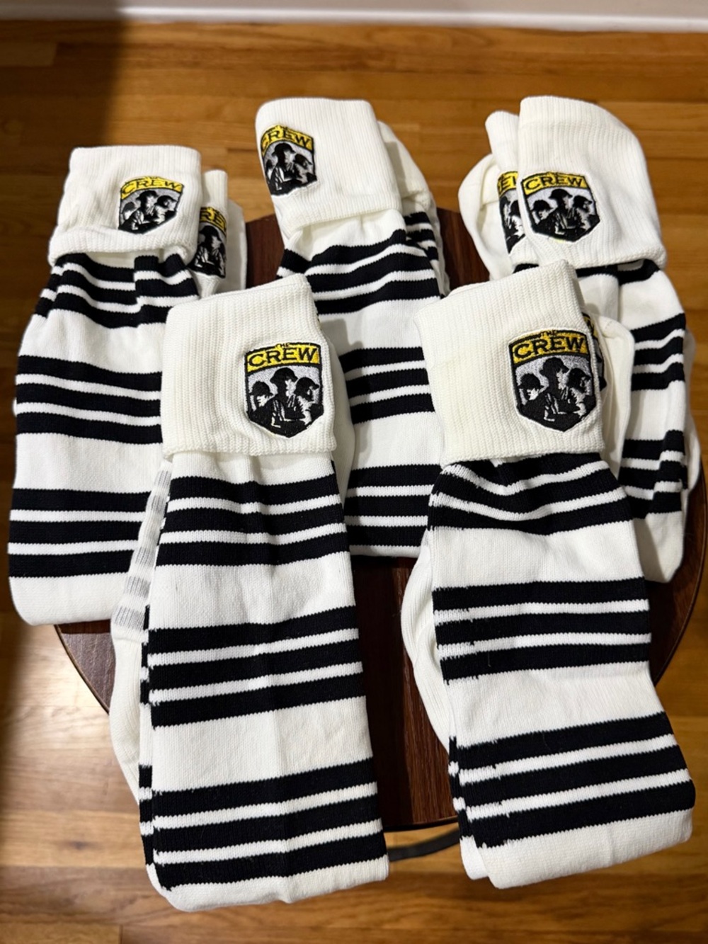 Adidas Iconic Columbus Crew Socks! Major Soccer League MLS From Ohio. 5 pairs.